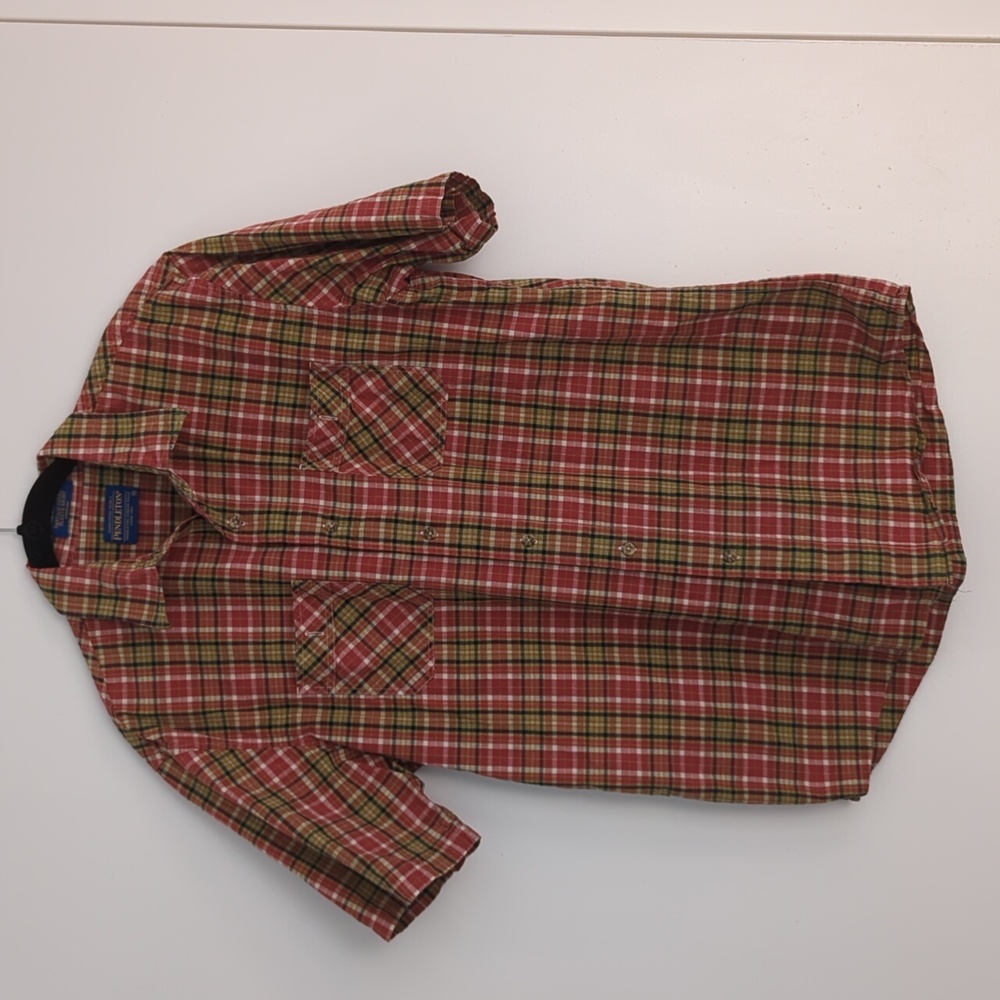 Pendleton Santiam Short Sleeve Shirt Size Medium